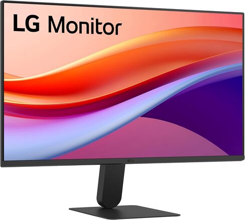 LG 24U411A-B 24-inch Full HD (1920 x 1080) IPS Computer Monitor, 120Hz, HDR10, Reader Mode, Flicker Safe, HDMI, Slim Stand Base, Black in Saudi Arabia