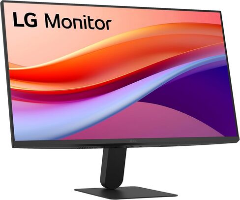 LG 24U411A-B 24-inch Full HD (1920 x 1080) IPS Computer Monitor, 120Hz, HDR10, Reader Mode, Flicker Safe, HDMI, Slim Stand Base, Black in Saudi Arabia