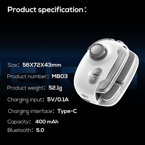 GUGXIOM Bluetooth Mobile Game Controller ، مشغل لعبة الهاتف المحمول ، وألعاب الهواتف المحمولة دعم MACRO تسجيل الماكرو ، شنق تلقائي ، المشغل الذكي ، تبديل مفتاح واحد ... in Saudi Arabia