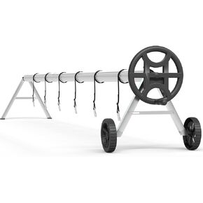 بكرة الغطاء الشمسي من الألومنيوم الشاقية للبيوت-محامل ترقية للتشغيل السلس ، مقاوم للصدأ （21 قدمًا） in Kuwait