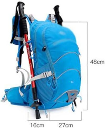 20L Portable Road Cycling Outdoor Sports Mountaineering Bag Backpack(Black) in Saudi Arabia