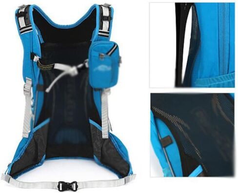 20L Portable Road Cycling Outdoor Sports Mountaineering Bag Backpack(Black) in Saudi Arabia