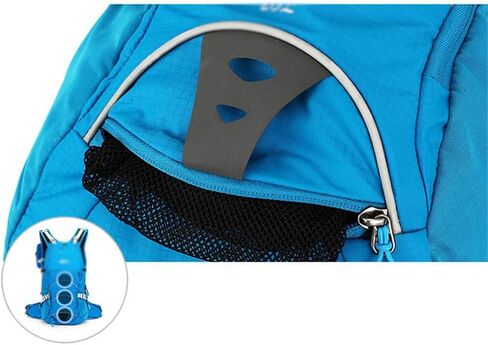 20L Portable Road Cycling Outdoor Sports Mountaineering Bag Backpack(Black) in Saudi Arabia