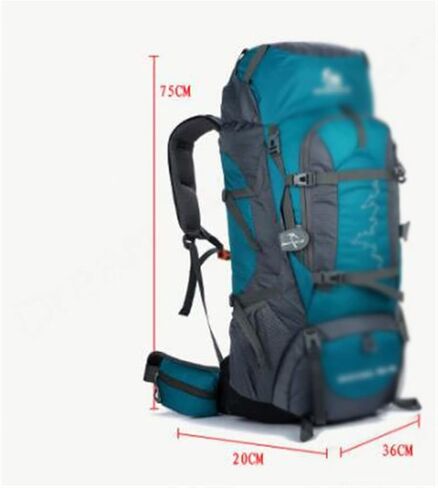 85L Outdoor Backpack Travel Bag Camping Hiking Hiking Backpack Rucksack(C) in Saudi Arabia