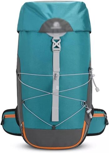 Mountaineering Backpack Rucksack 40L Outdoor Sports Bag Travel Backpack Ladies Hiking Bag Men(Black) in Saudi Arabia