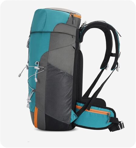 Mountaineering Backpack Rucksack 40L Outdoor Sports Bag Travel Backpack Ladies Hiking Bag Men(Black) in Saudi Arabia