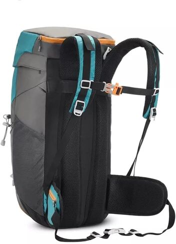 Mountaineering Backpack Rucksack 40L Outdoor Sports Bag Travel Backpack Ladies Hiking Bag Men(Black) in Saudi Arabia