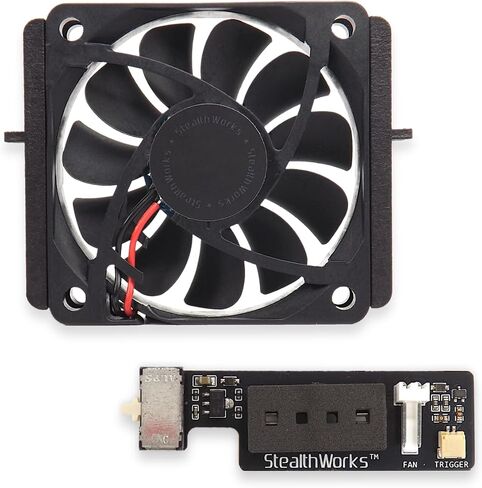 الدهون PS2 INTERNAL INDAW FAN MOD-Sunon Super Silence مروحة Sunon Super-Super التي تعمل بنظام 12V مع ضبط ضوضاء 3 سرعات-ل SCPH-39001 35001 30001R مع إمدادات طاقة أصلية-نظيفة ، تثبيت بدون لحام in Saudi Arabia