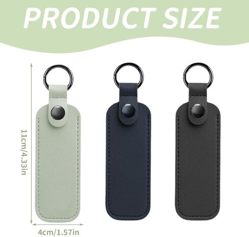 3-Pack Leather Flash Drive Cases, USB Stick Protective Sleeves for Storage & Protection in Saudi Arabia