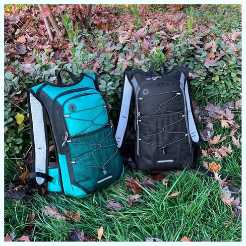 Outdoor cycling backpack lightweight folding bike rucksack travel backpack mountaineering backpack(Gray) in Saudi Arabia