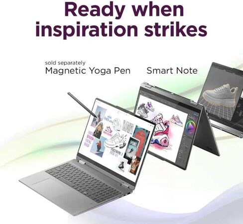 Lenovo Yoga 7i 2-in-1 AI Copilot+ Laptop, 16" 2K LCD Touchscreen, Intel Ultra 7 256V(>i9-13900H), 16GB LPDDR5X RAM, 1TB SSD, Backlit KB, Wi-Fi 7, BT 5.4, Thunderbolt 4, W/128 PSD&Stylus, Win11 PRO in Saudi Arabia