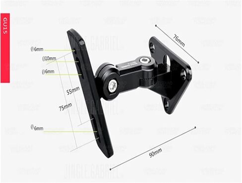 1 Pair of GU15 GU15II 304 Stainless Steel Alloy Speaker Load 15 kg 33 lbs(GU15II) in Kuwait