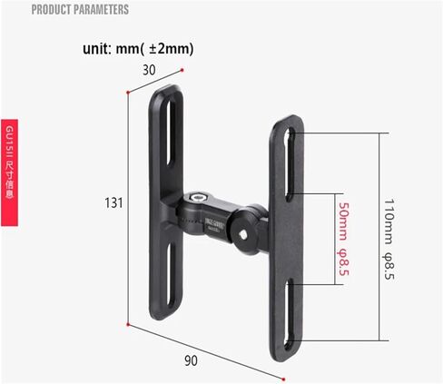 1 Pair of GU15 GU15II 304 Stainless Steel Alloy Speaker Load 15 kg 33 lbs(GU15II) in Kuwait