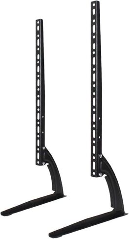 TV Stand Base for 32''-65" Plasma LCD Adjustable Monitor Mounting Bracket Arm Load 45kg DZ77 in Saudi Arabia