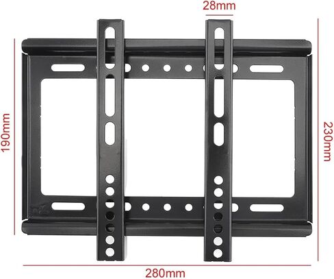 TV Wall Mount TV Frame with Leveler for 14~42 Inch HD Retractable in Kuwait