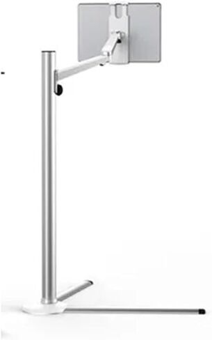 UP-8 Multi-Function Computer Floor Stand with Adjustable Height/Angle and Mouse Tray in Kuwait