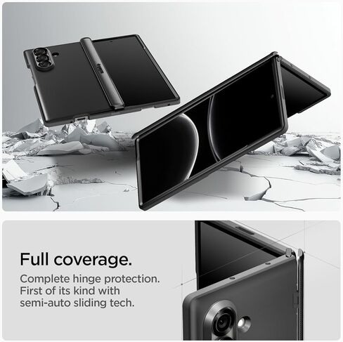 Spigen for Galaxy Z Fold 7 Case ، Slim Armor Pro Magfit [حماية المفصلات] in Saudi Arabia