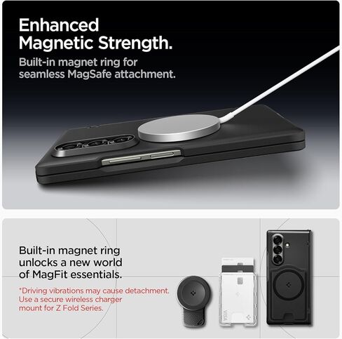 Spigen for Galaxy Z Fold 7 Case ، Slim Armor Pro Magfit [حماية المفصلات] in Saudi Arabia