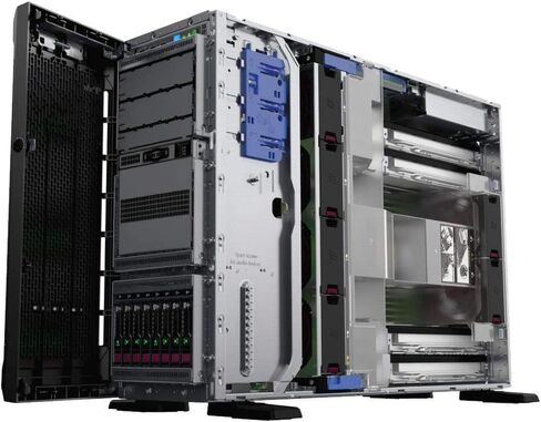 HP High-end Tower Server 52-Core 512GB RAM 7.68TB ML350 G10 (متجدد) in Kuwait