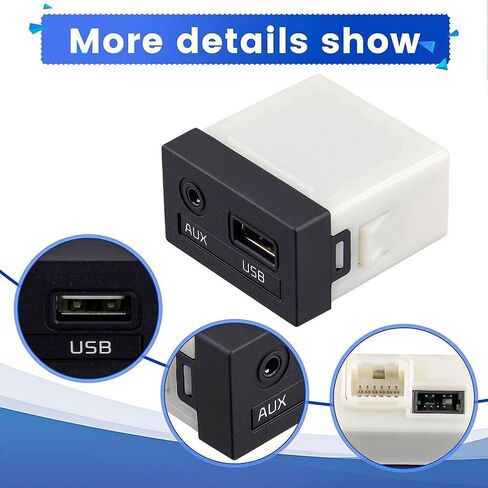 مساعدة واجهة منفذ USB Auxiliary ل Kia Forte Forte5 Cerato K3 2016-2019 ، استبدل 96120-A7600 96120A7600 in Saudi Arabia