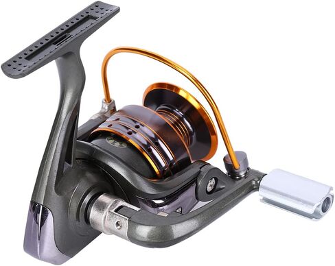 ZJchao Metal Ice Fishing Reel with 13 Ball Bearings Smooth for Outdoor Fishing Accessory (RG6000 (10 Axes)) in Saudi Arabia