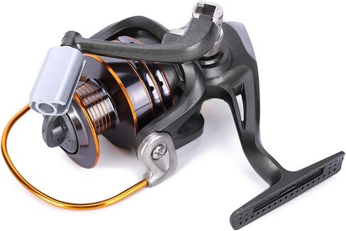 ZJchao Metal Ice Fishing Reel with 13 Ball Bearings Smooth for Outdoor Fishing Accessory (RG6000 (10 Axes)) in Saudi Arabia