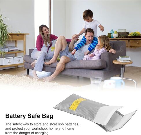 Lithium Battery Bag, Explosion Proof Bag Fireproof and Explosion Proof Battery Carrying Bag in Saudi Arabia