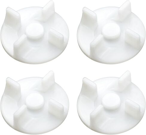 4Pcs Motor Coupler for Eco Twin, Eco Plus and Blue Leaf Mixers,White, Mixer Replacement Part in Saudi Arabia