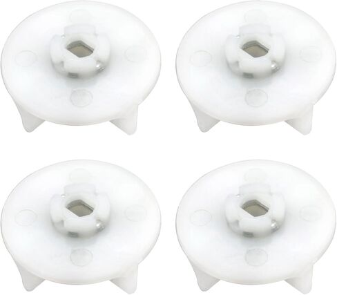 4Pcs Motor Coupler for Eco Twin, Eco Plus and Blue Leaf Mixers,White, Mixer Replacement Part in Saudi Arabia