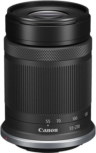 Canon RF-S 55-210mm f/5-7.1 هي عدسة STM (صندوق جديد ، أبيض) مع مجموعة مرشح 3 قطع (Ultra Violet/Cirt in Kuwait