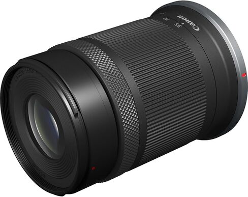 Canon RF-S 55-210mm f/5-7.1 هي عدسة STM (صندوق جديد ، أبيض) مع مجموعة مرشح 3 قطع (Ultra Violet/Cirt in Kuwait