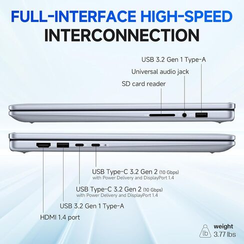 Dell Inspiron 14 7440 2-in-1 Business Business Captop ، 14 "FHD+ Screen Touch ، Core 7 150U (10 CORE ، حتى 5.4 GHz) ، 64 GB DDR5 RAM ، 2 TB SSD ، Wi-Fi 6E ، لوحة مفاتيح خلفية ، بصمات الأصابع ، Windows 11 Pro ، W/Accessorials in Kuwait