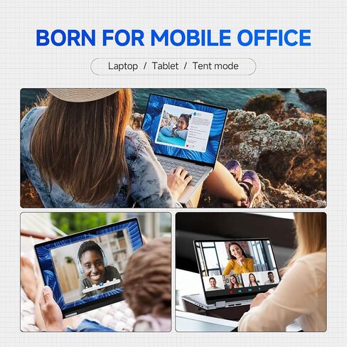 Dell Inspiron 14 7440 2-in-1 Business Business Captop ، 14 "FHD+ Screen Touch ، Core 7 150U (10 CORE ، حتى 5.4 GHz) ، 64 GB DDR5 RAM ، 2 TB SSD ، Wi-Fi 6E ، لوحة مفاتيح خلفية ، بصمات الأصابع ، Windows 11 Pro ، W/Accessorials in Kuwait