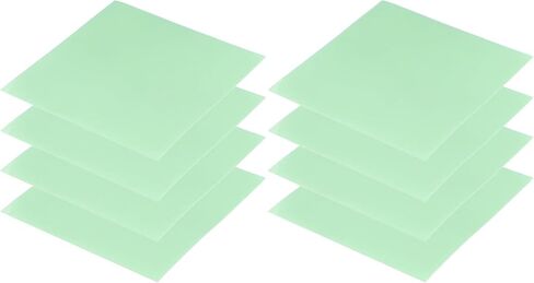 PATIKIL Thermal Pads 100x100x0.5mm, 8 Pack Silicone Cooling Thermal Pad for CPU GPU IC PCIe M.2 2280 SSD NVMe Heatsink, Green in Saudi Arabia