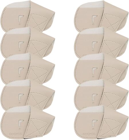 أغطية رأس I Golf Iron 10 قطع من البولي يوريثان تناسب كلا من نوادي الجولف اليمنى من أجل Titleist Callaway Ping Taylormade تناسب المزيد من العلامات التجارية لمكواة الجولف. (أزرق داكن) in Kuwait