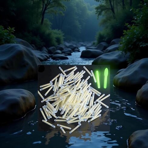 100pcs الصيد الأصفر تعويم الأسماك العائمة عصا الفلورسنت lightstick الفلورسنت الوهج الظلام العصي العصي الصيد تعويم الملحقات 3 مم ، الطرفية الطرفية والملحقات in Saudi Arabia