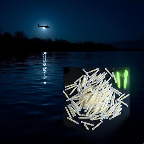 100pcs الصيد الأصفر تعويم الأسماك العائمة عصا الفلورسنت lightstick الفلورسنت الوهج الظلام العصي العصي الصيد تعويم الملحقات 3 مم ، الطرفية الطرفية والملحقات in Saudi Arabia