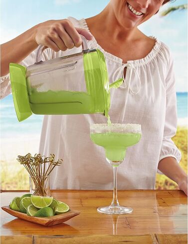 Margaritaville Bahamas Frozen Cofction Mode Mode Maker Home Margarita Machine مع خلاط بدون عقول و 36 أونصة إبريق in Saudi Arabia