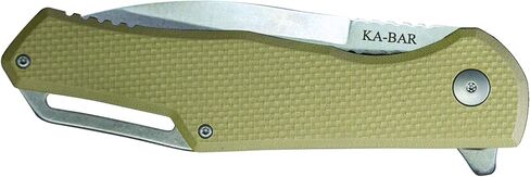 Ka-Bar Jarosz Spearpoint Flipper ، Tan ، 3 1/2 " in Kuwait