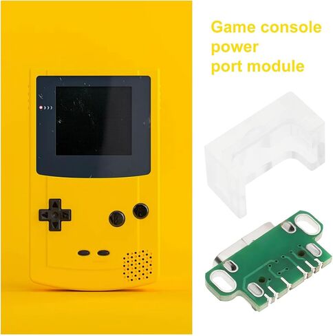 Create idea 1Pc Game Console DIY Interface Module USB-C Charging Port GBASP to USB-C Adapter with Transparent Bevel Cover Compatible with Gameboy in Saudi Arabia
