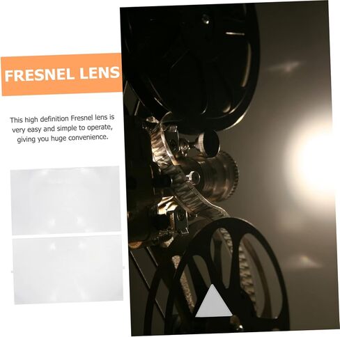 2pcs Practical Projector Lens Tool Fresnel Lenses High Transmission for Optics in Saudi Arabia