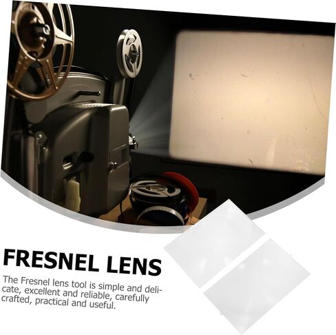 2pcs Practical Projector Lens Tool Fresnel Lenses High Transmission for Optics in Saudi Arabia