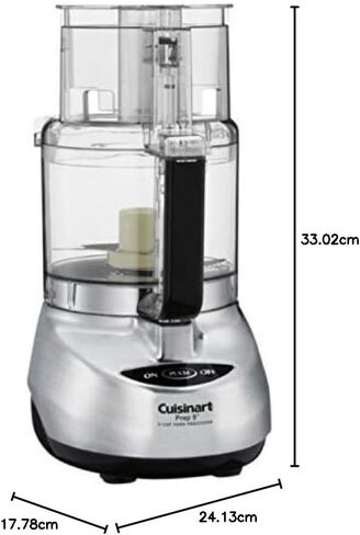 Cuisinart DLC-2009MRY Cuisinart DLC-2009MRY 9-Cup Food Processor, Red in Saudi Arabia