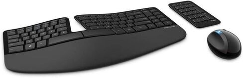 Microsoft Sculpt Ergonomic Wireless Desktop Keyboard and Wireless Mouse L5V-00001 in Saudi Arabia