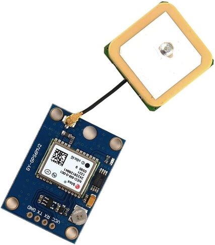 4 عبوات GY-NEO6MV2 NEO-6M GPS Controller Monture 3V-5V مع هوائي خزفي فائق لـ Arduino EEPROM APM 2.5 in Saudi Arabia