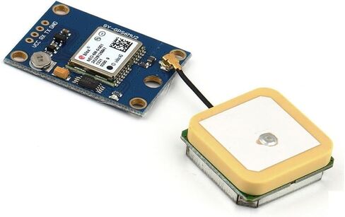 4 عبوات GY-NEO6MV2 NEO-6M GPS Controller Monture 3V-5V مع هوائي خزفي فائق لـ Arduino EEPROM APM 2.5 in Saudi Arabia