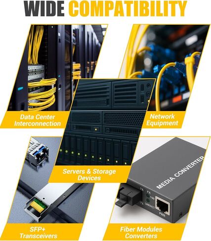 5 عبوات من كابل تصحيح الألياف OS2 SC إلى LC بطول 2 متر/6.6 قدم، وضع فردي، مزدوج in Saudi Arabia