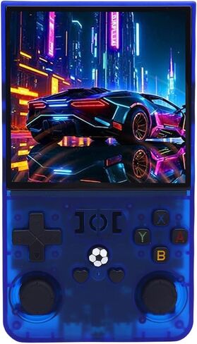 Fosa Retro Handheld Game Console ، مشغل ألعاب محمولة مع بطارية عالية الدقة 4000 مللي أمبير في الساعة ، لنظام أوجيكيز مفتوح المصدر مزدوج (64 جرام) in Saudi Arabia