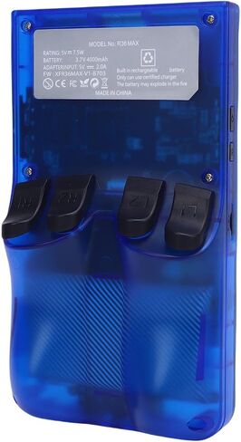 Fosa Retro Handheld Game Console ، مشغل ألعاب محمولة مع بطارية عالية الدقة 4000 مللي أمبير في الساعة ، لنظام أوجيكيز مفتوح المصدر مزدوج (64 جرام) in Saudi Arabia