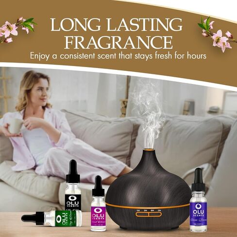 4-PK Hotel Diffuser Oil ، مجموعة اللوبي للفنادق (15 مل) روائح الفندق ، إعادة صياغة ناشر الزيوت الأساسية بدون ماء ، والزيوت الأساسية للناشر للمنزل ، وزيت الفندق الأساسيات in Saudi Arabia